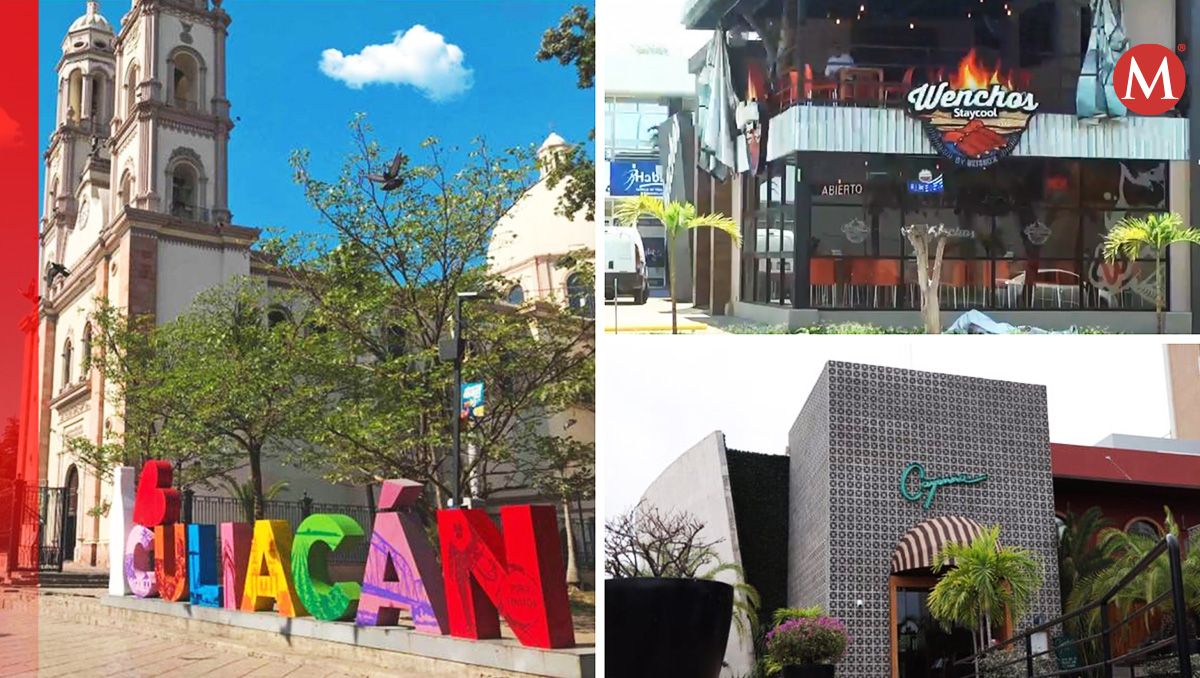 Los restaurantes se sacaron a la calle y se niegan a tirar la toalla en Culiacán. | Diseño: Oscar Ávila