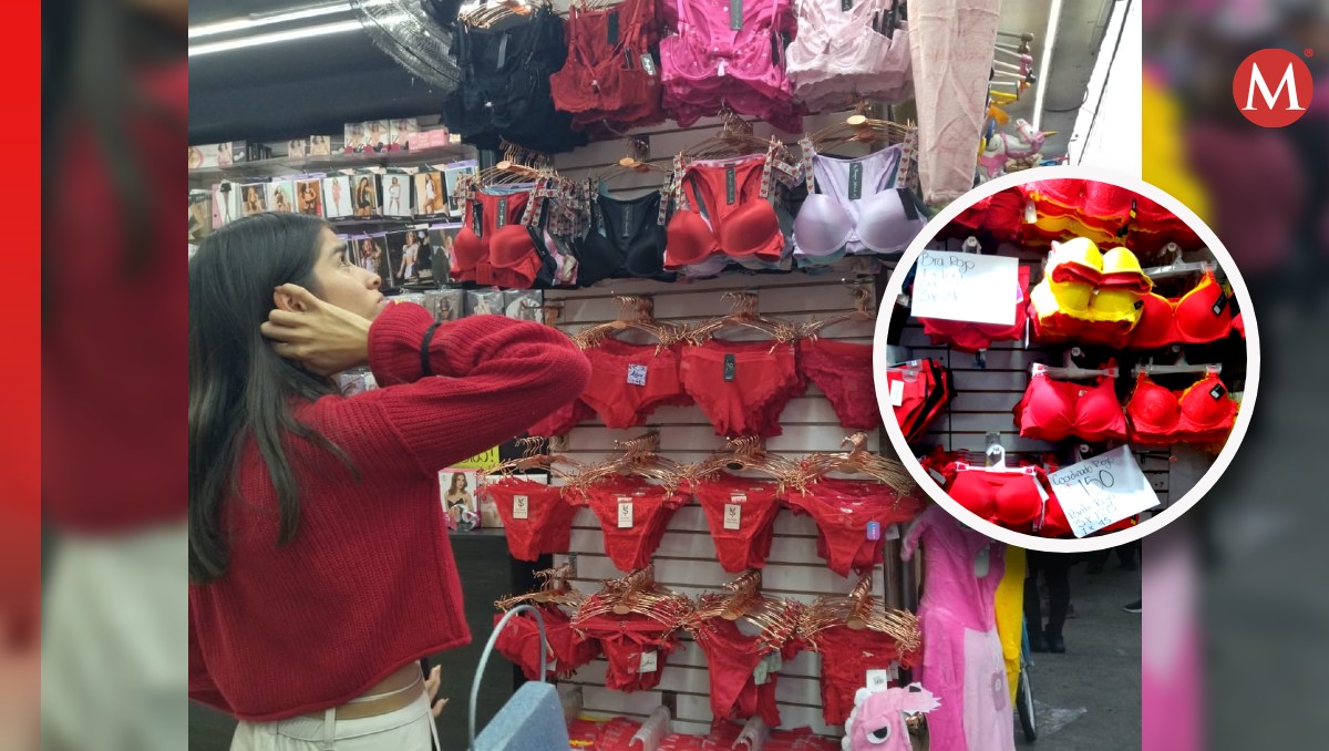 El ritual de usar ropa interior de un color es uno de los favoritos en Año Nuevo (Fotos: Gloria Reza | Diseño: Milenio)