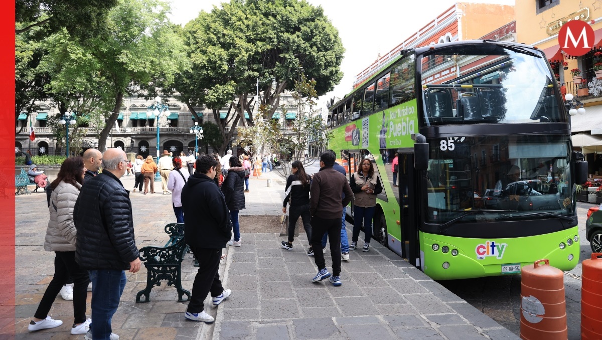 Turismo se reduce en Puebla durante último día del 2024 | EsImagen