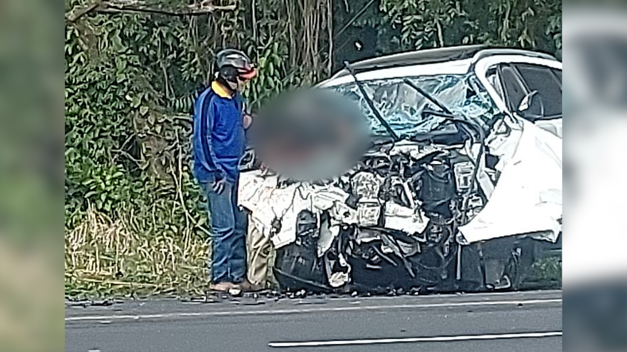 Conductor ebrio provoca fuerte choque en Amatlán, Veracruz; hay 3 muertos