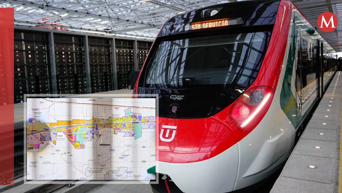 Contemplan parque lineal en Tren Interurbano México-Toluca. | Foto: Cuartoscuro y Cuenta X Edomex Informa