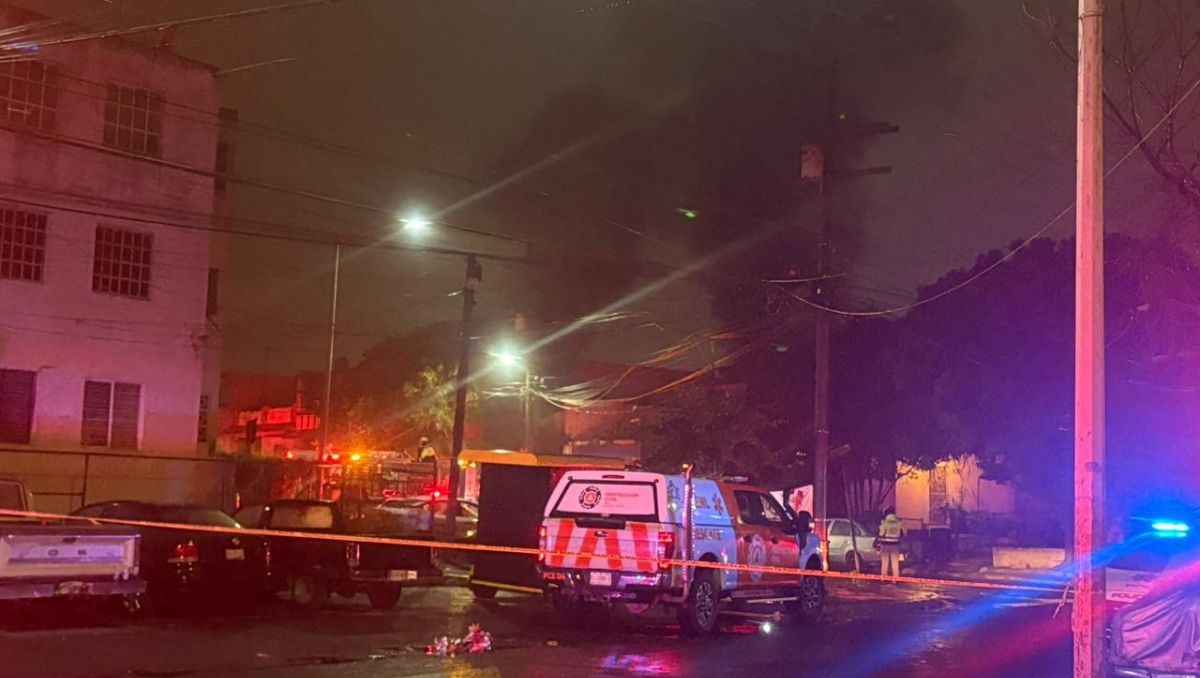 El incendio ocurrió en una casa ubicada en colonia Los Ángeles. Pedro Delgado