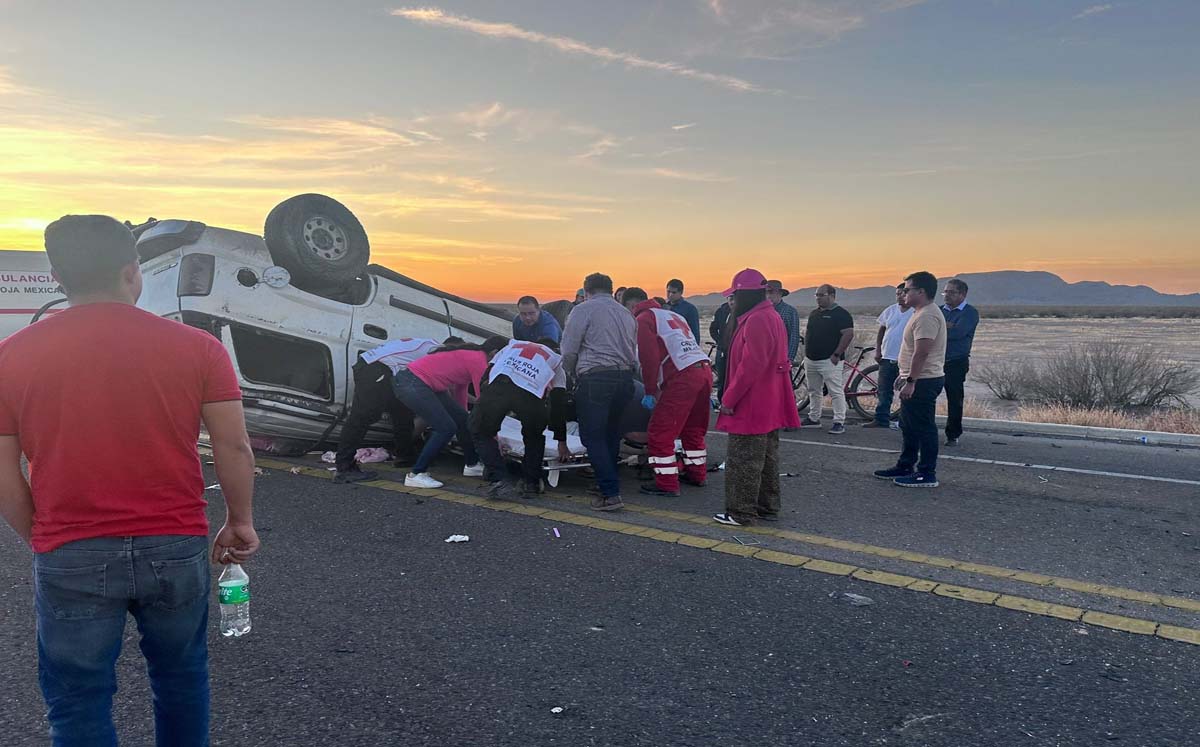 Los lesionados fueron trasladados a hospitales en San Pedro. l Especial
