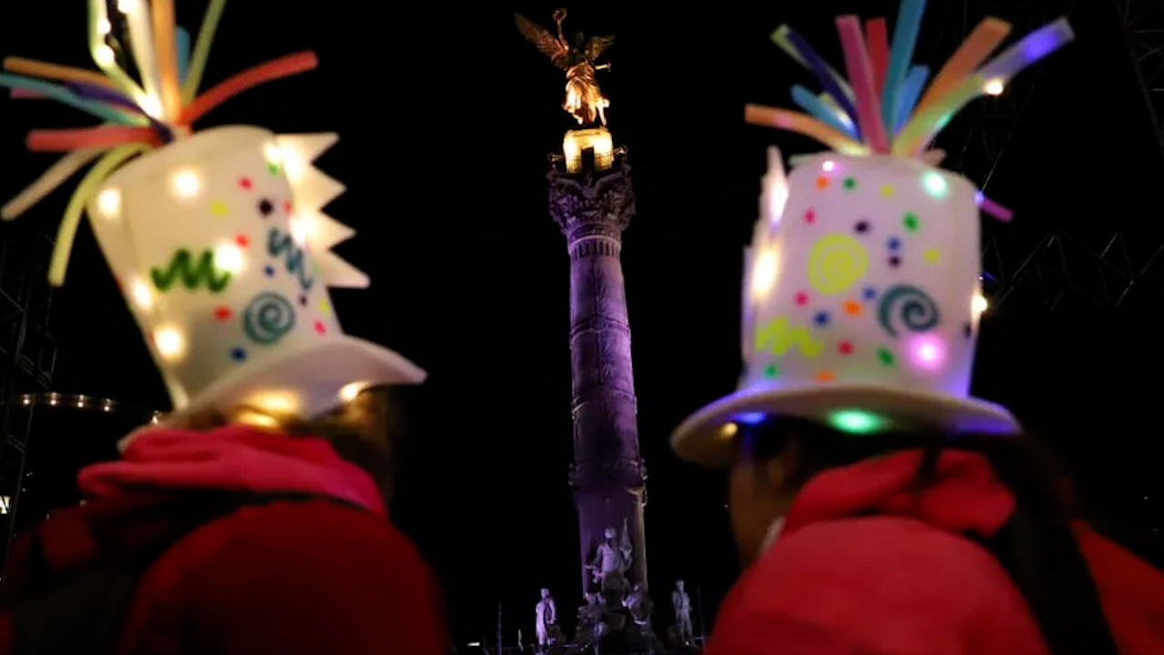 Polymarchs recibió el 2025 con 200 mil personas en el Ángel de la Independencia