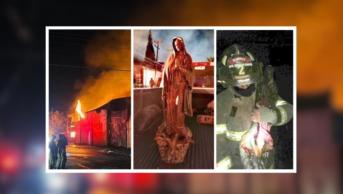Siniestro entre las avenidas Juárez y Pedro G. Garza, de la colonia Barrio Nuevo. | Especial