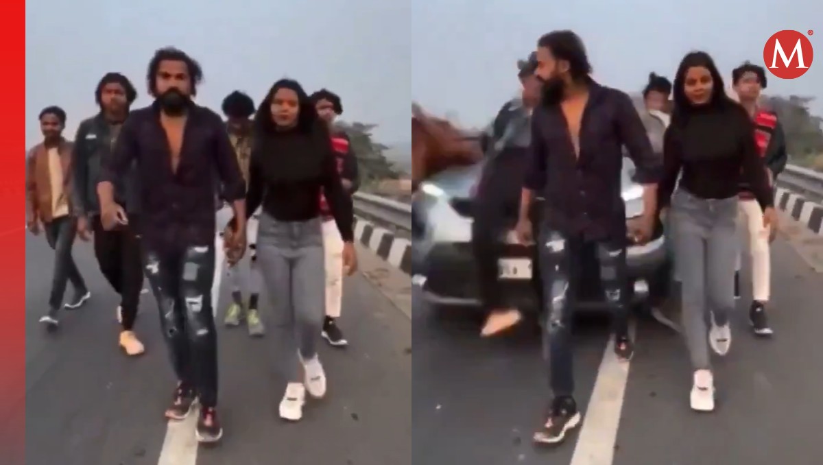 Atropellan a inlfuencers que grababan un TikTok en plena autopista
