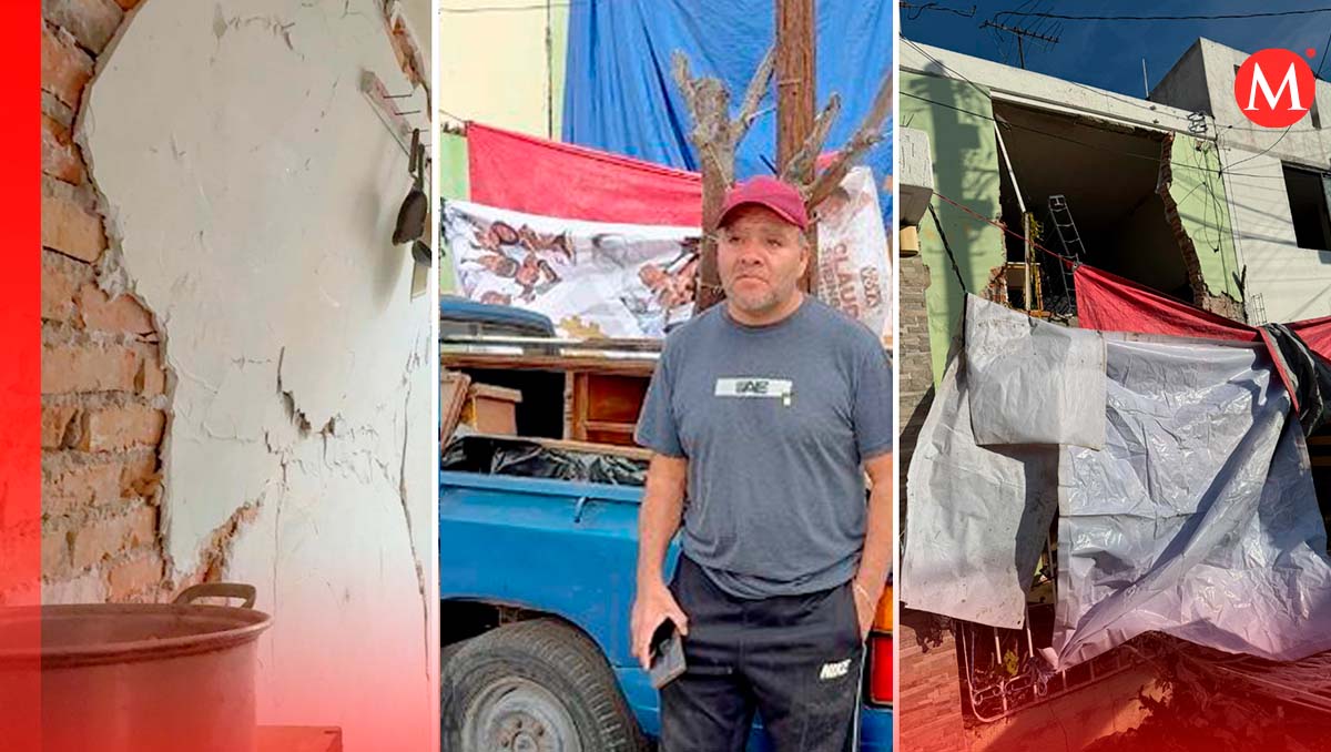 La casa de la familia Rodríguez quedó destruida por la explosión del tanque en SLP. | Rocío López