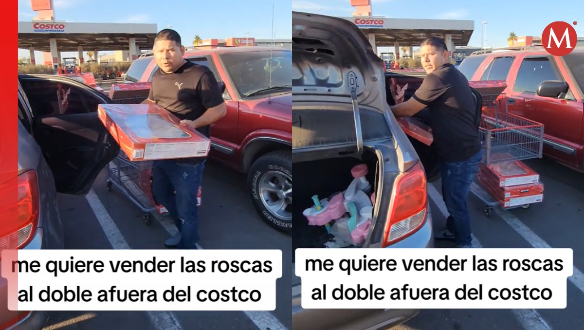 Famosos revendedor de Costco regresa a TikTok por Roscas de Reyes