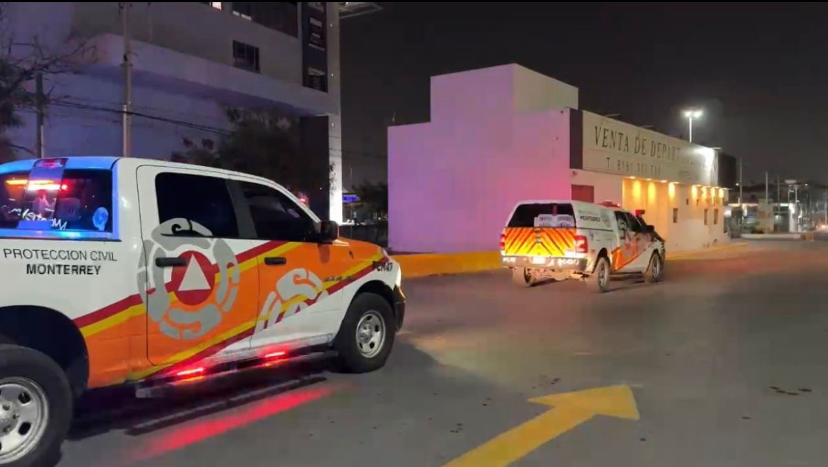 El hombre fue trasladado de inmediato al Hospital Universitario. Marcela Cuevas