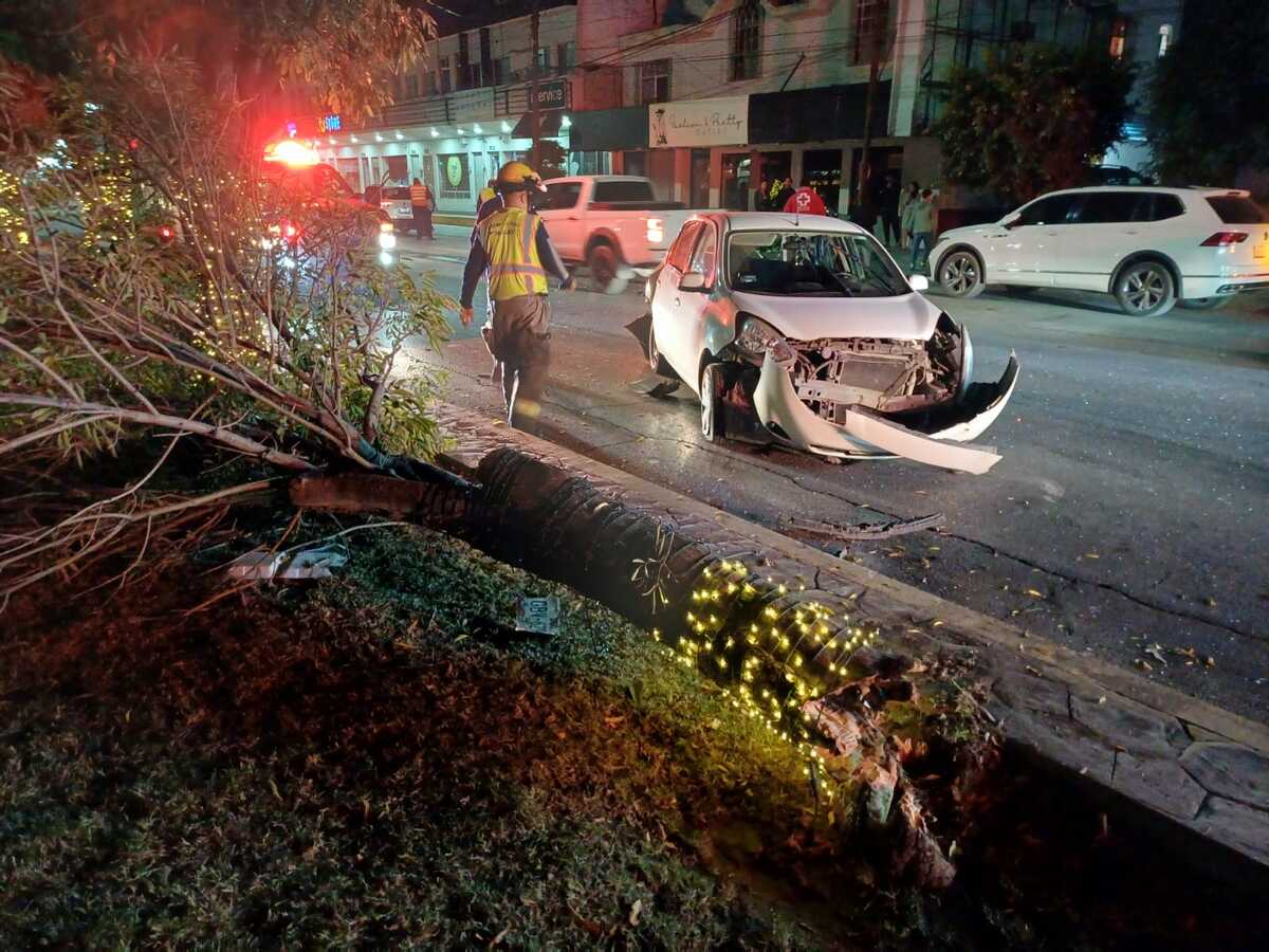 El incidente ocurrió a la altura de la colonia Estrella. | Especial