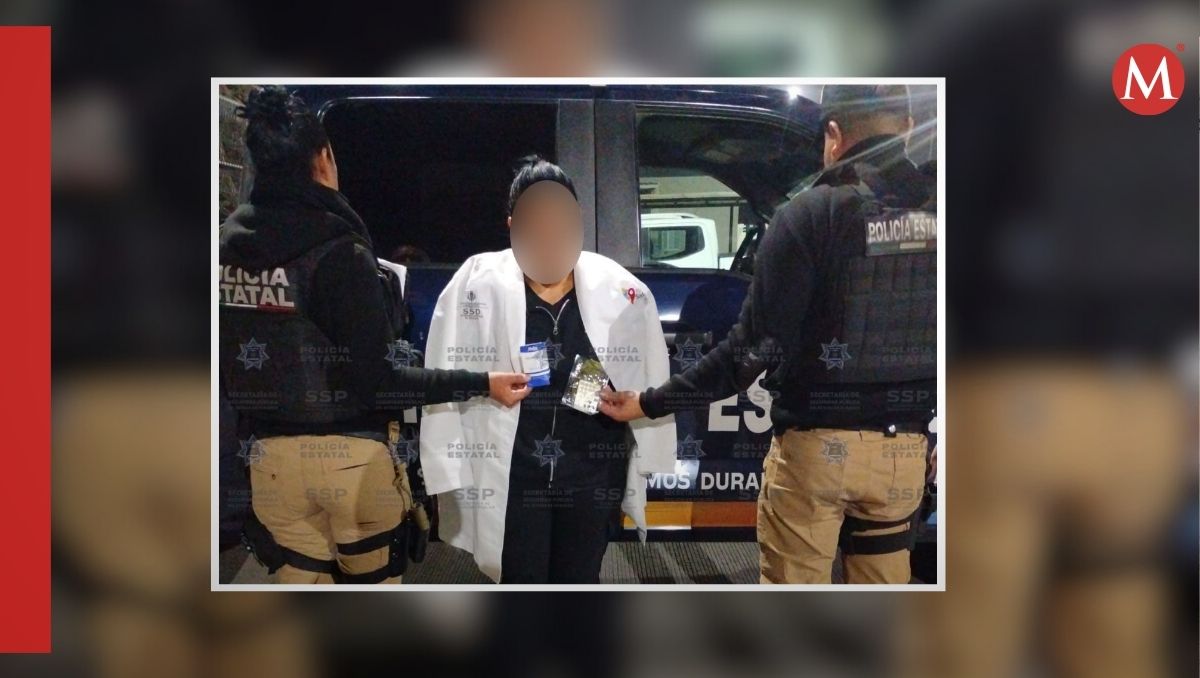 Mujer estafa haciéndose pasar por doctora para robar en Durango. | Especial