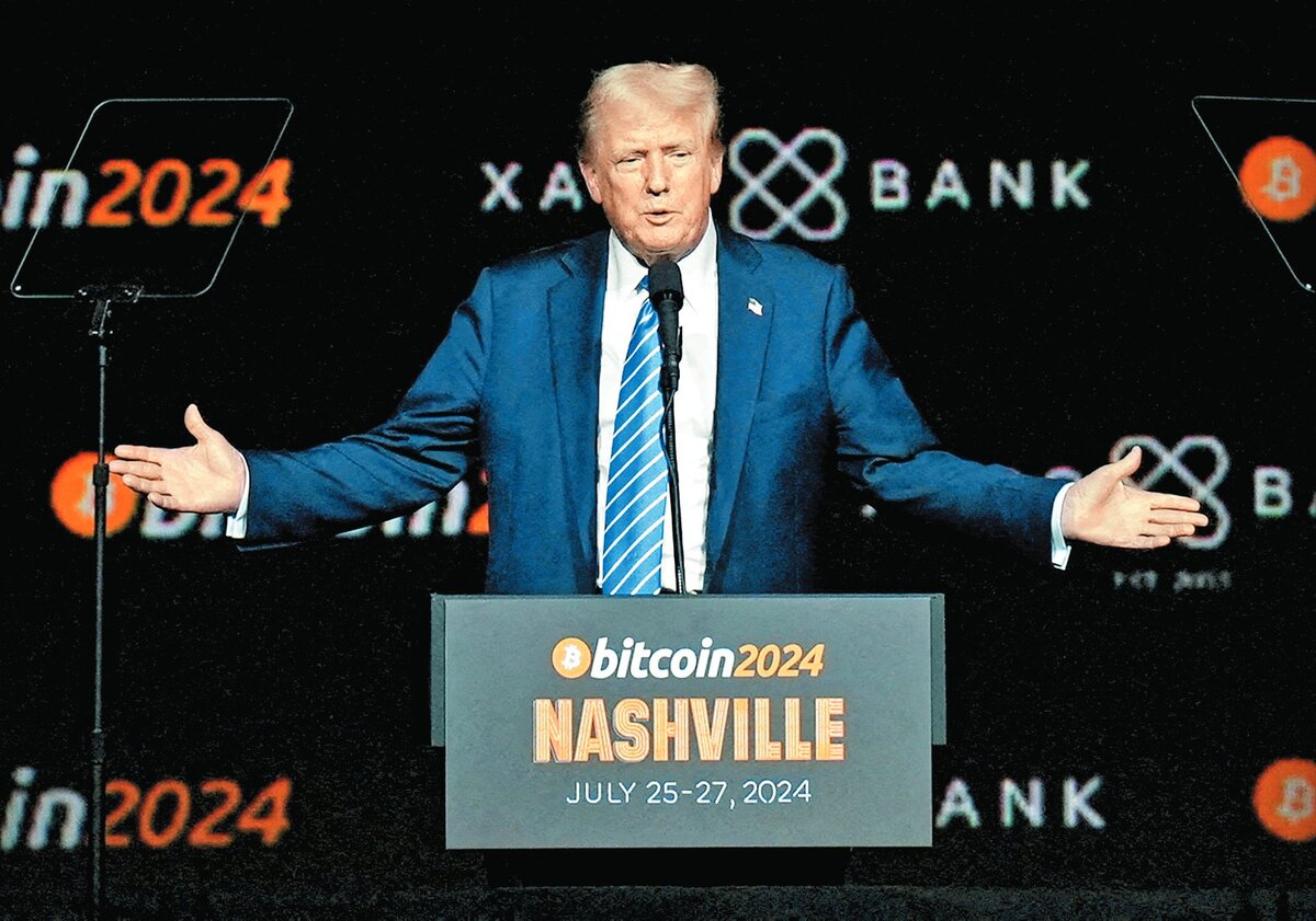 El republicano asistió el pasado verano al evento Bitcoin 2024. Kevin Wurm / Reuters.