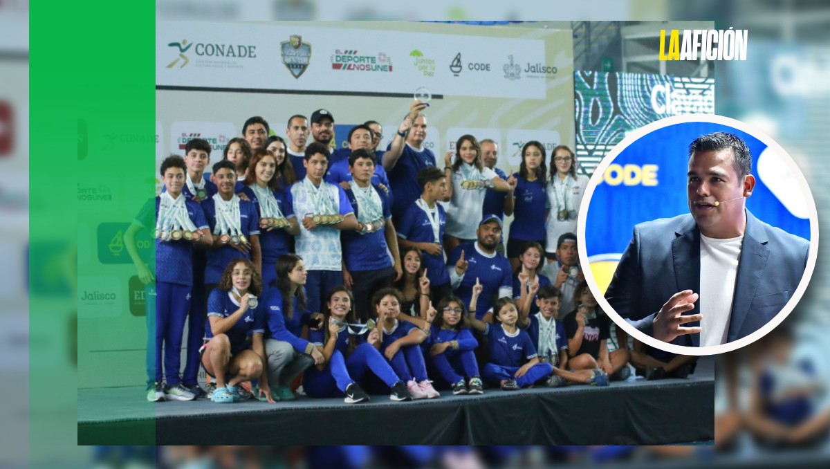 Carlos González es el jefe de Deporte Competitivo en Jalisco (Fotos: Especial | Diseño: La Afición)