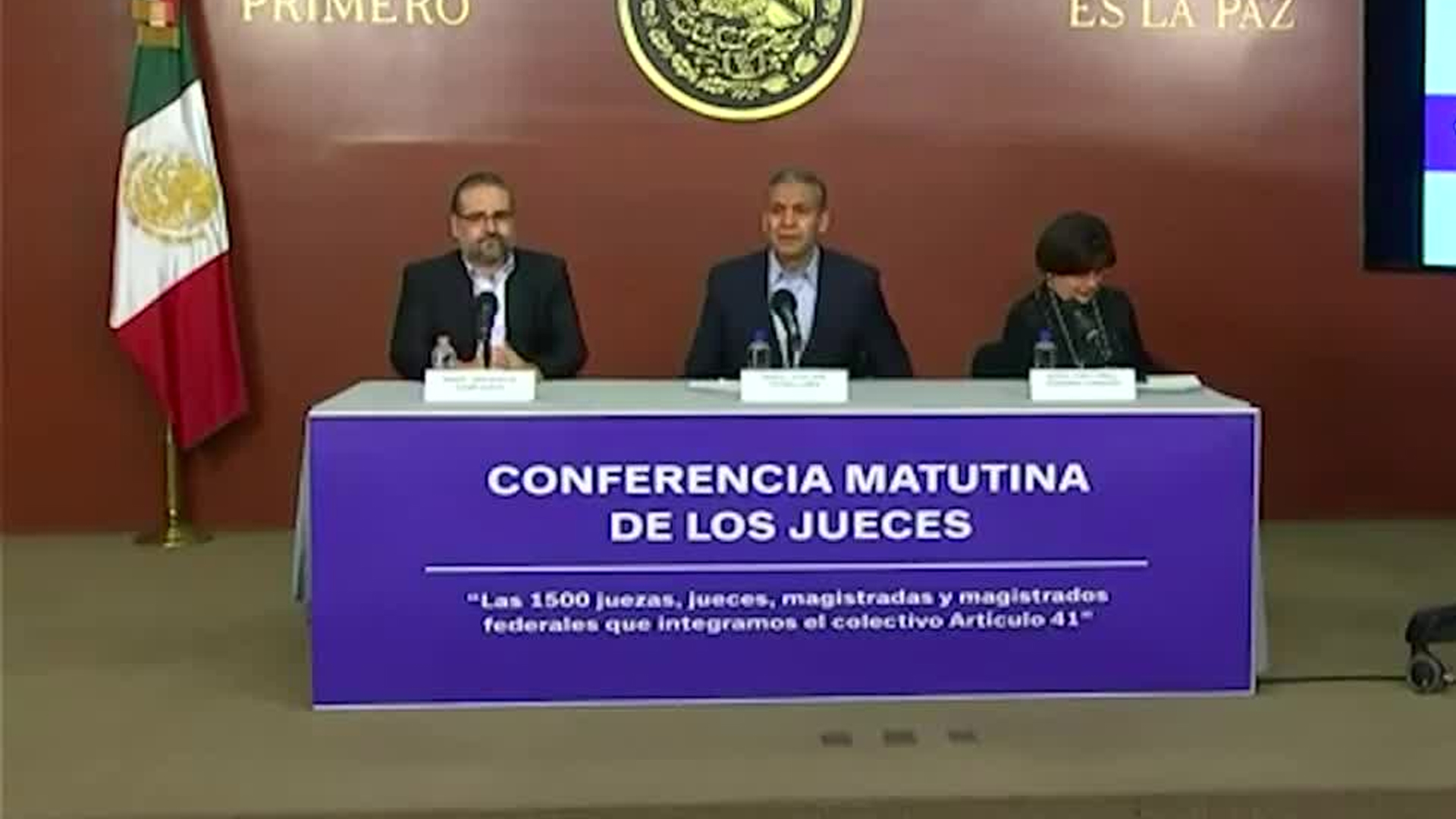 Jueces y magistrado reactivan la 'contramañanera'; critican a quienes respaldan la elección judicial