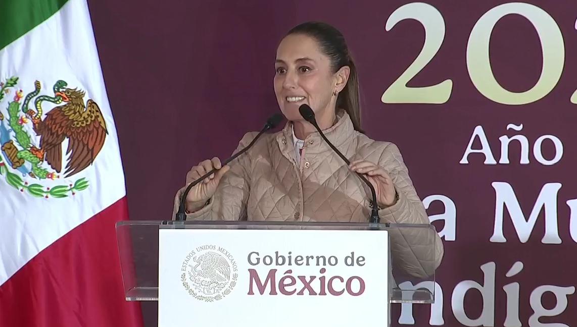 La presidenta Claudia Sheinbaum visitó Tepeapulco este sábado. (Facebook)