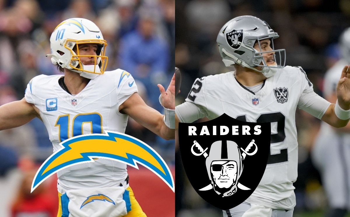 Las Vegas Raiders vs Los Ángeles Chargers semana 18 de la NFL (Reuters)
