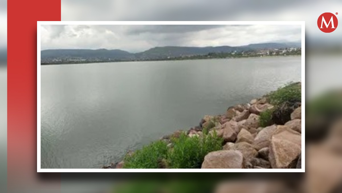 Captación de agua en las presas de Guanajuato en 2024.