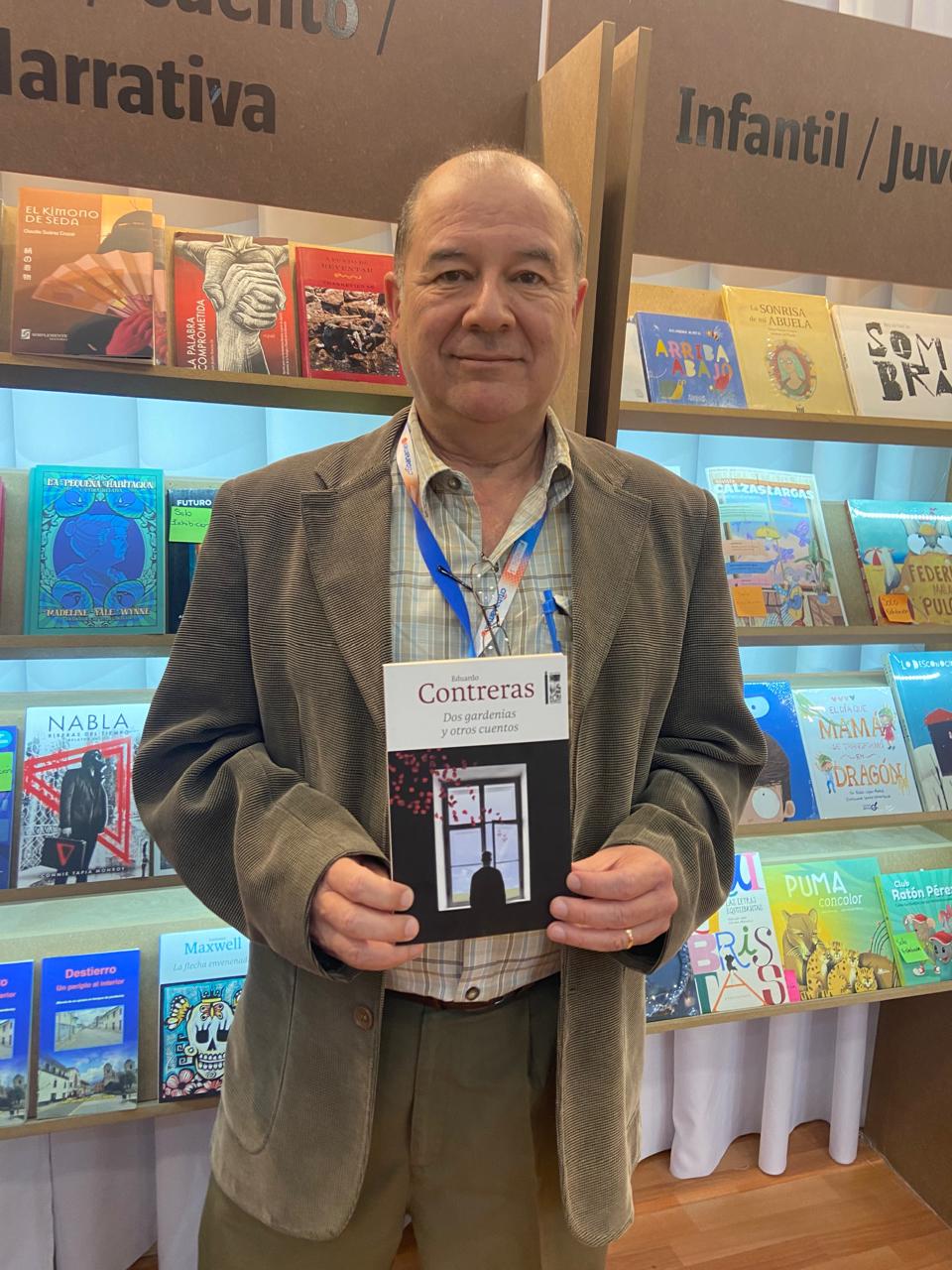 Eduardo presentó su libro en la FIL 2024. (Cortesía)