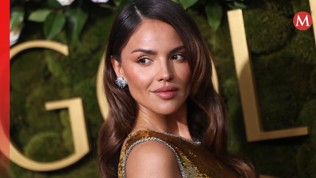 Eiza González en los Globos de Oro