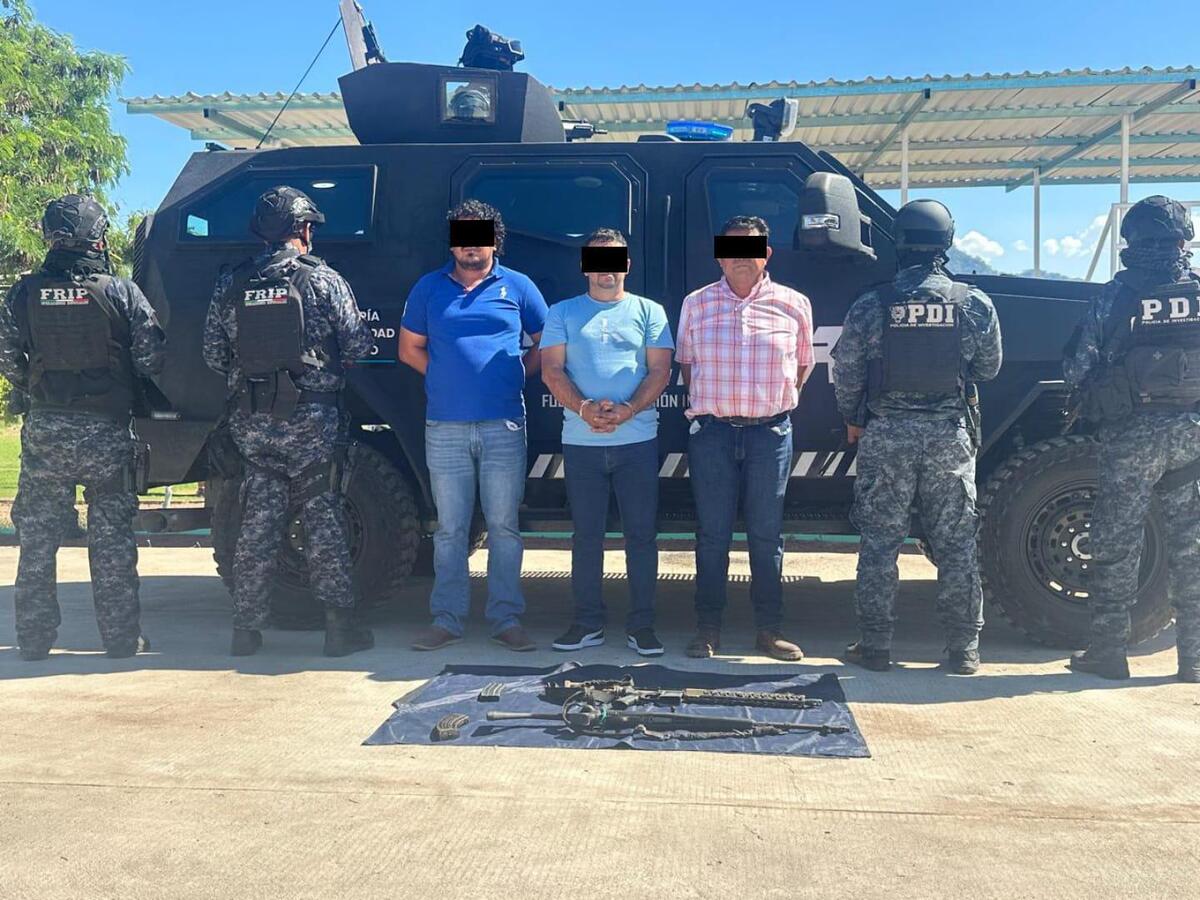 Operativo en Chiapas: arrestan a alcalde y desarticulan red criminal en la Sierra Fronteriza | Foto: Fiscalía General del Estado de Chiapas