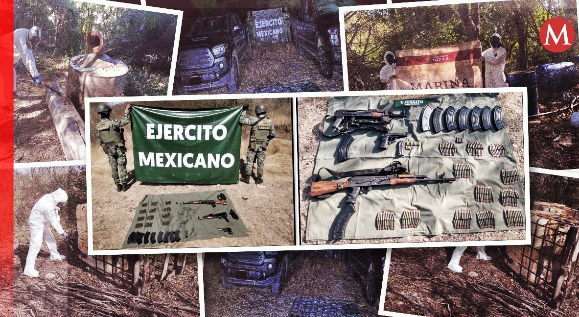 Presencia del gobierno federal para reforzar la seguridad en Sinaloa.