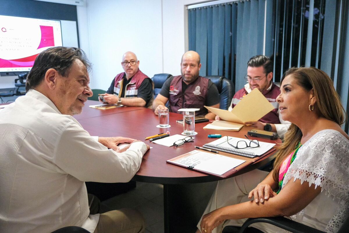 Revisan avances de áreas naturales protegidas Mara Lezama y Pedro Álvarez, titular de CONANP. | Especial