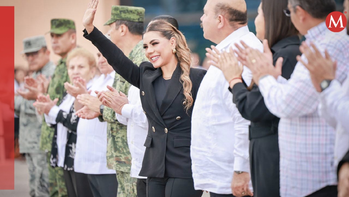 La gobernadora Evelyn Salgado, auguró mayor progreso social para Guerrero. | Especial