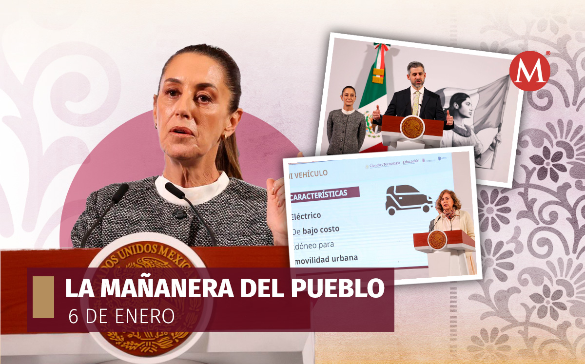 La presidenta Claudia Sheinbaum en La Mañanera del Pueblo desde Palacio Nacional. | Cuartoscuro