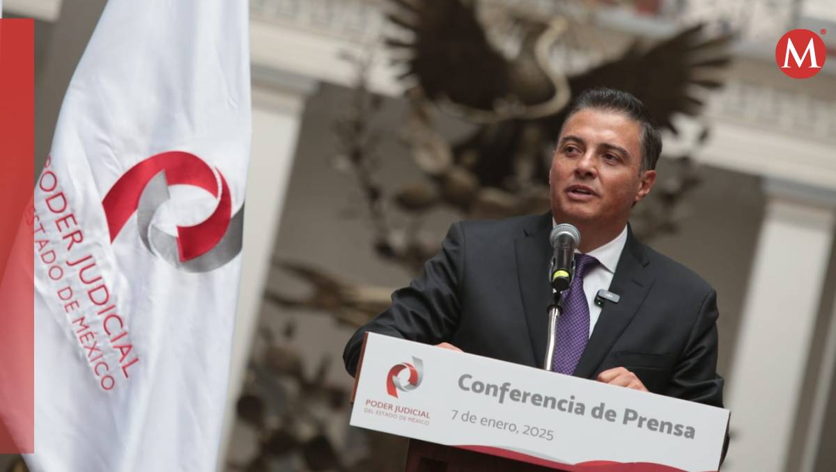 Fernando Díaz Juárez, nuevo presidente interino del Poder Judicial del Estado de México. | Foto: Tania Contreras