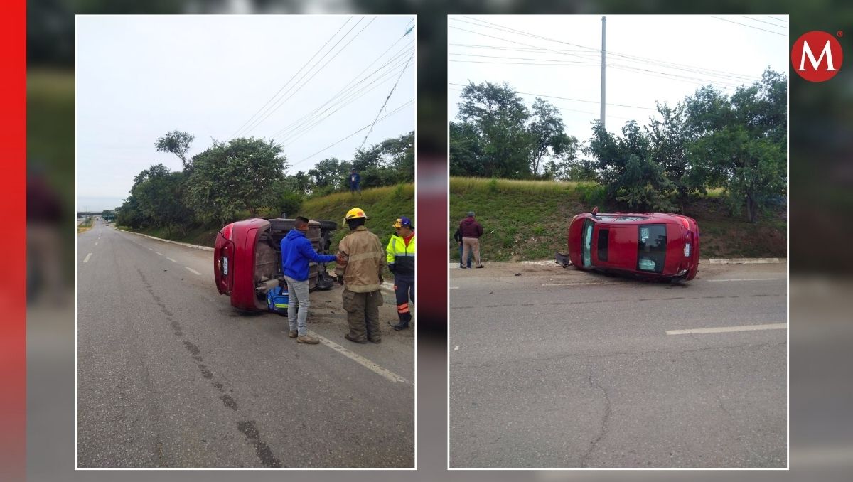 El incidente se registró en la carretera Tampico-Mante. (Mario Juárez)