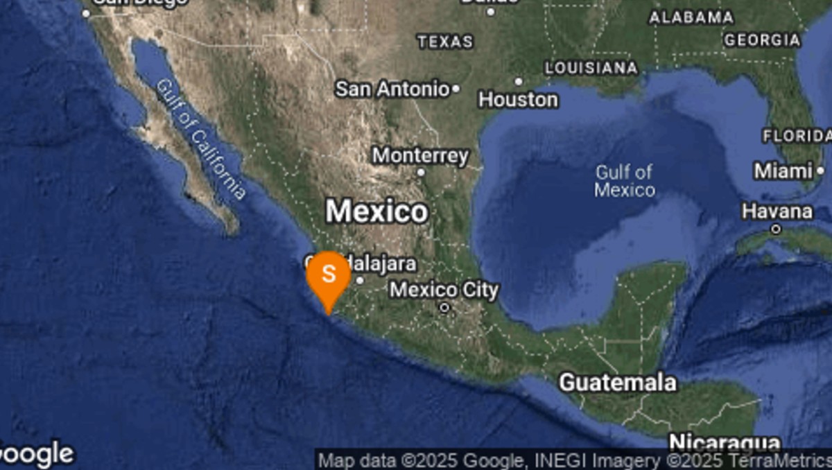 Jalisco reporta sismo en Cihuatlán hoy 7 de enero (Cortesía)