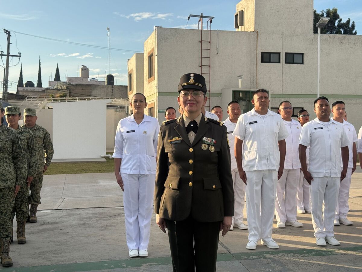 La general Martha Santiago Torres se convirtió en la directora del Hospital Regional Militar. (Usi Toledo)