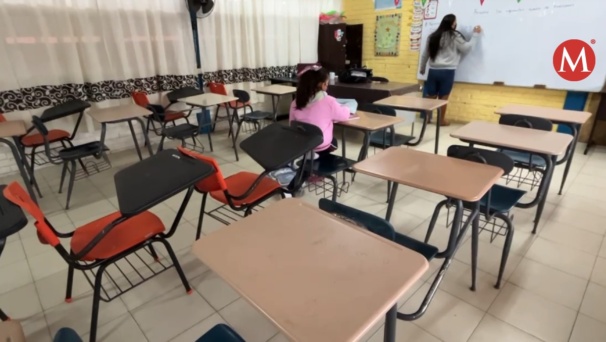 Ausentismo en escuelas de Tampico por frente frío 21. (Yazmín Sánchez)