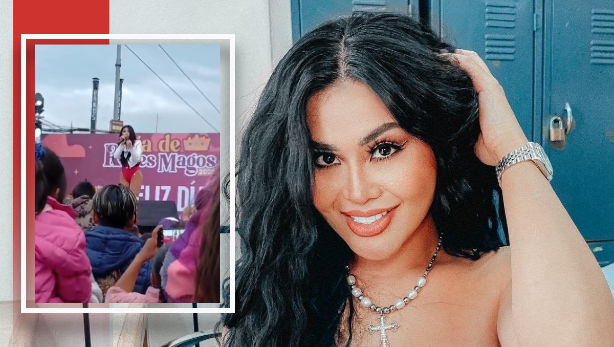 Gomita vive bochornoso momento en evento y deja el lugar indignada. | Redes sociales de Gomita