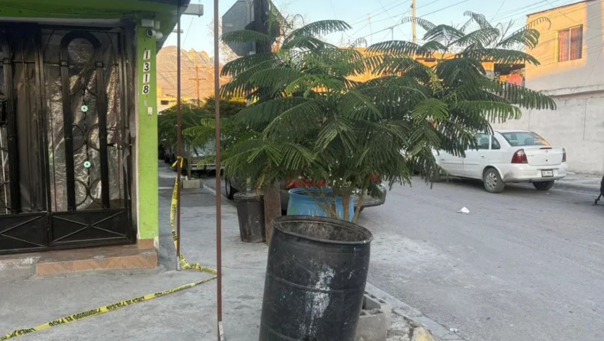 Los hechos ocurrieron sobre la calle Pedro Celestino Negrete de la colonia Industrial en Monterrey / Especial.