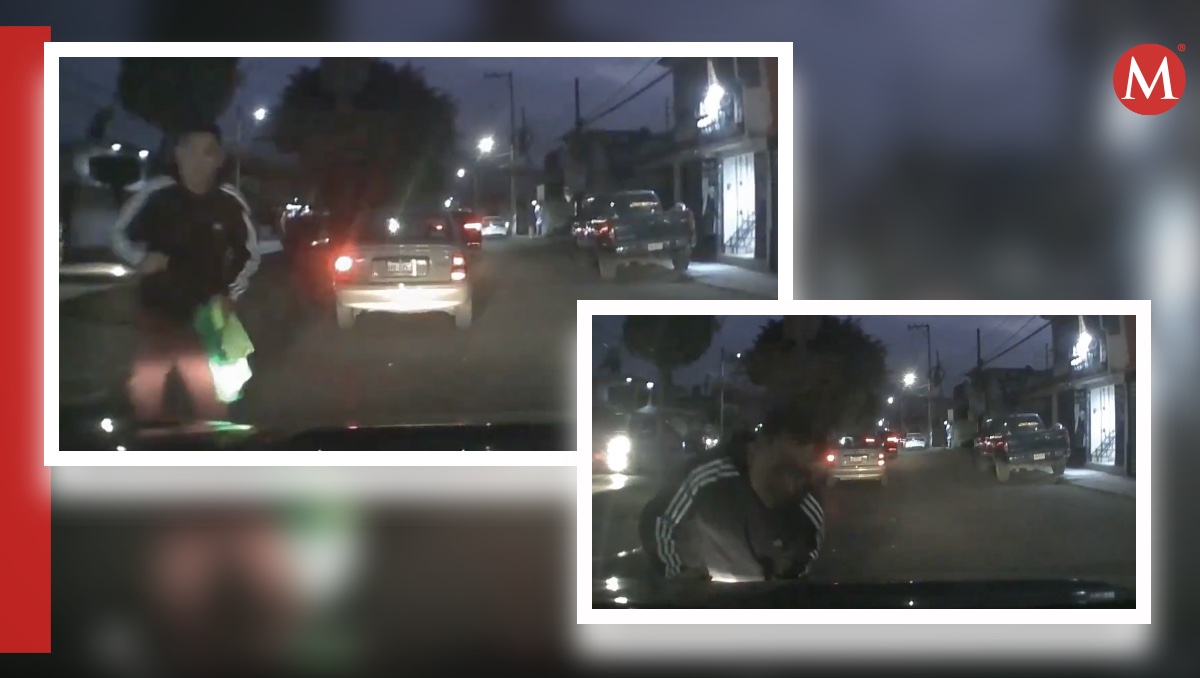 Hombre finge ser atropellado en el Estado de México para extorsionar | ESPECIAL