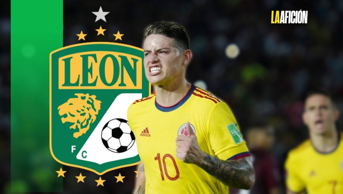 León está interesado en fichar a James Rodríguez (Reuters)