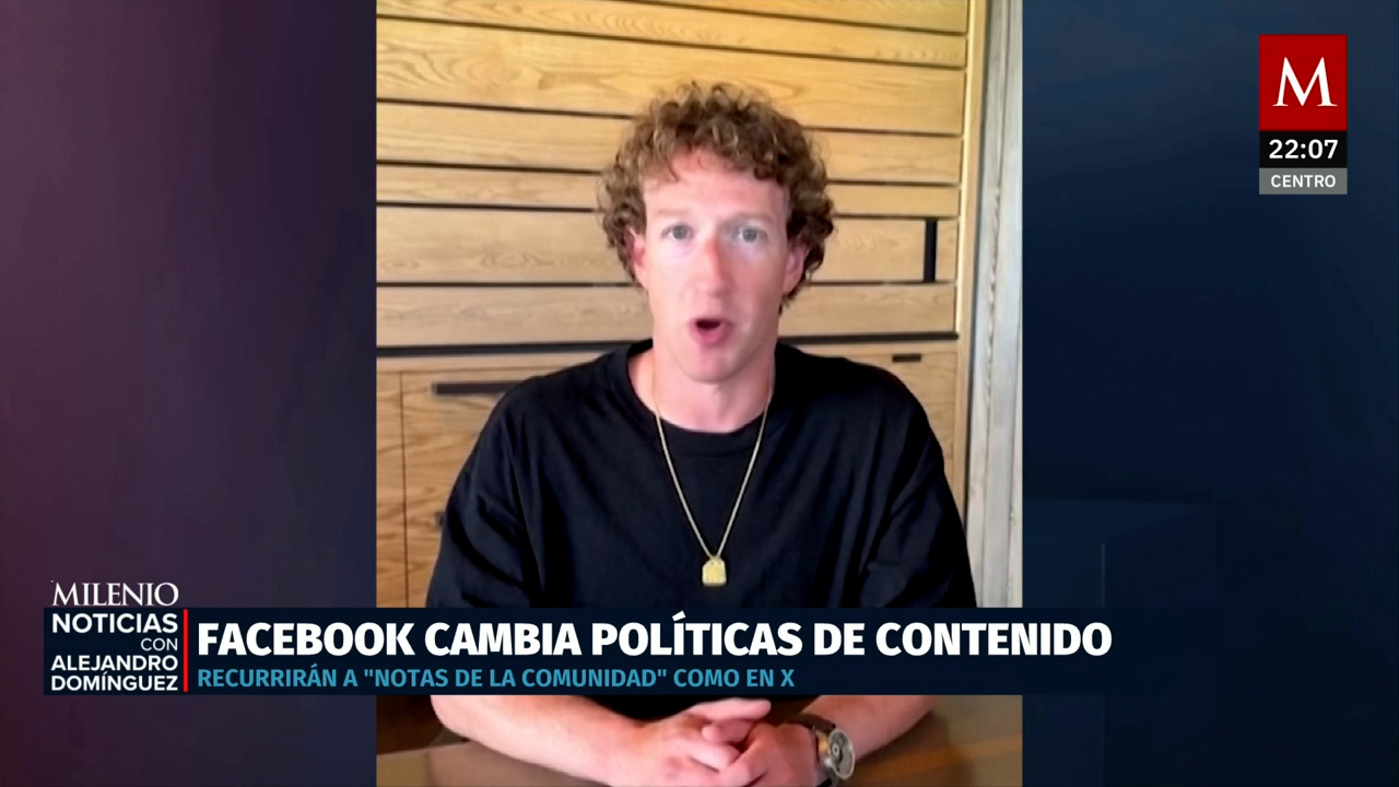 Mark Zuckerberg anuncia cambios en políticas de META para recuperar la libertad de expresión