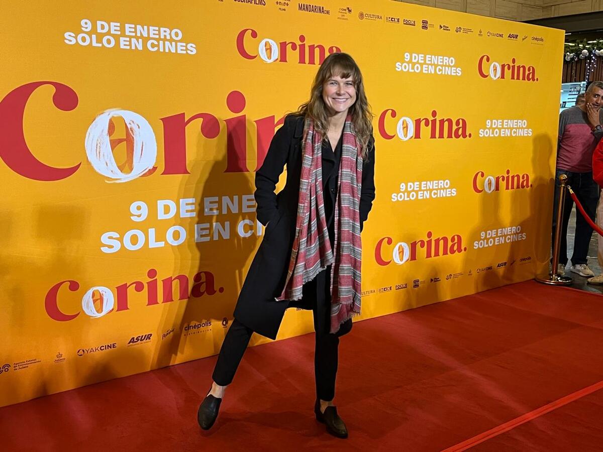 Nailea Norvind  durante la premier de Corina | Lizbeth Cruz