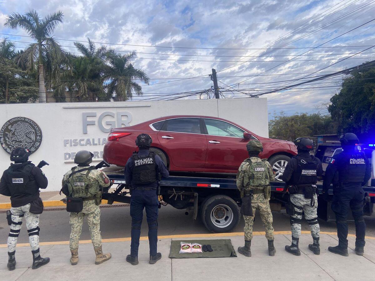 Operativos anti drogas en el estado de Sinaloa.