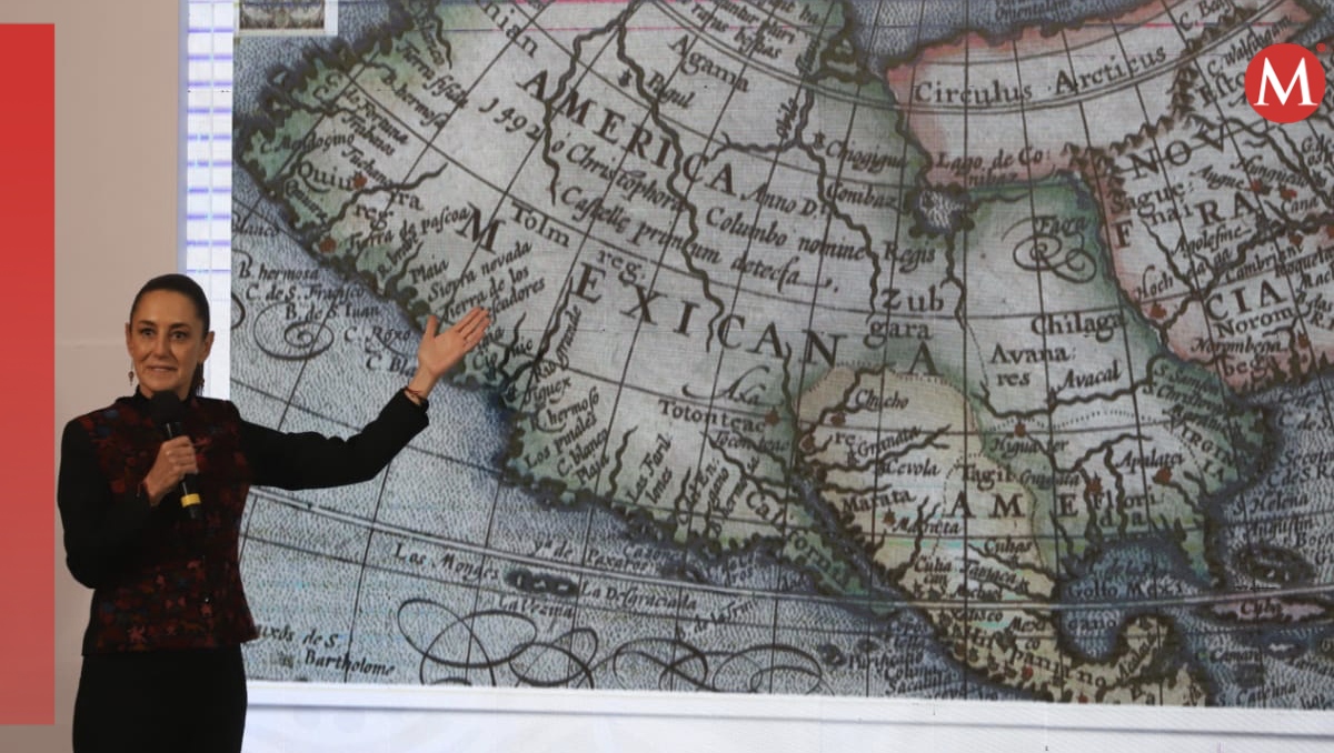 La Presidenta consideró que si se debería cambiar nombres sería a la América Mexicana. | Javier Ríos