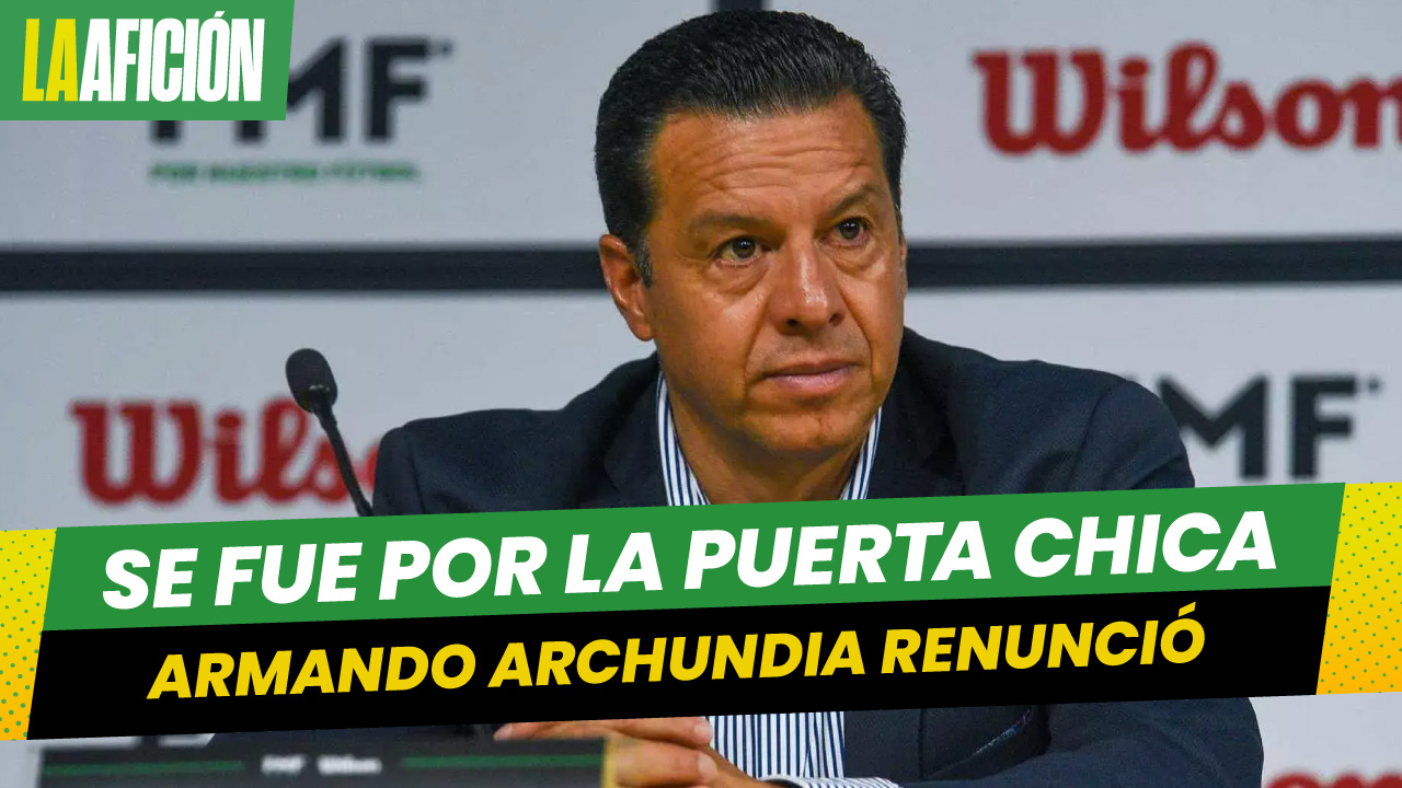 ¿Por qué renunció? Armando Archundia deja la presidencia de la Comisión de Árbitros