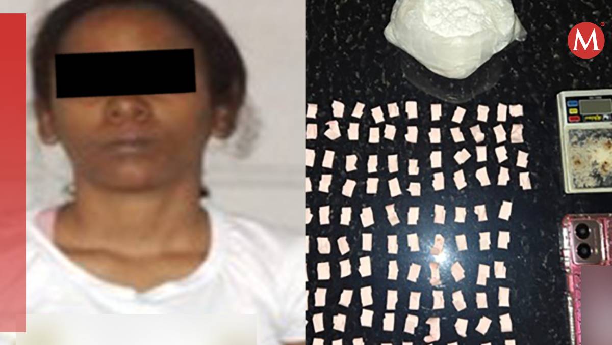 Tras ser detenida, la mujer se identificó como ciudadana de la República de Cuba (SSC)