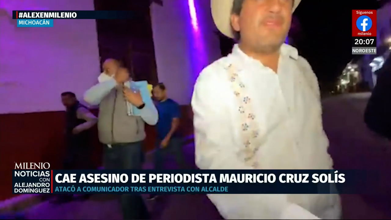 Detienen a presunto responsable del asesinato del periodista Mauricio Cruz Solís