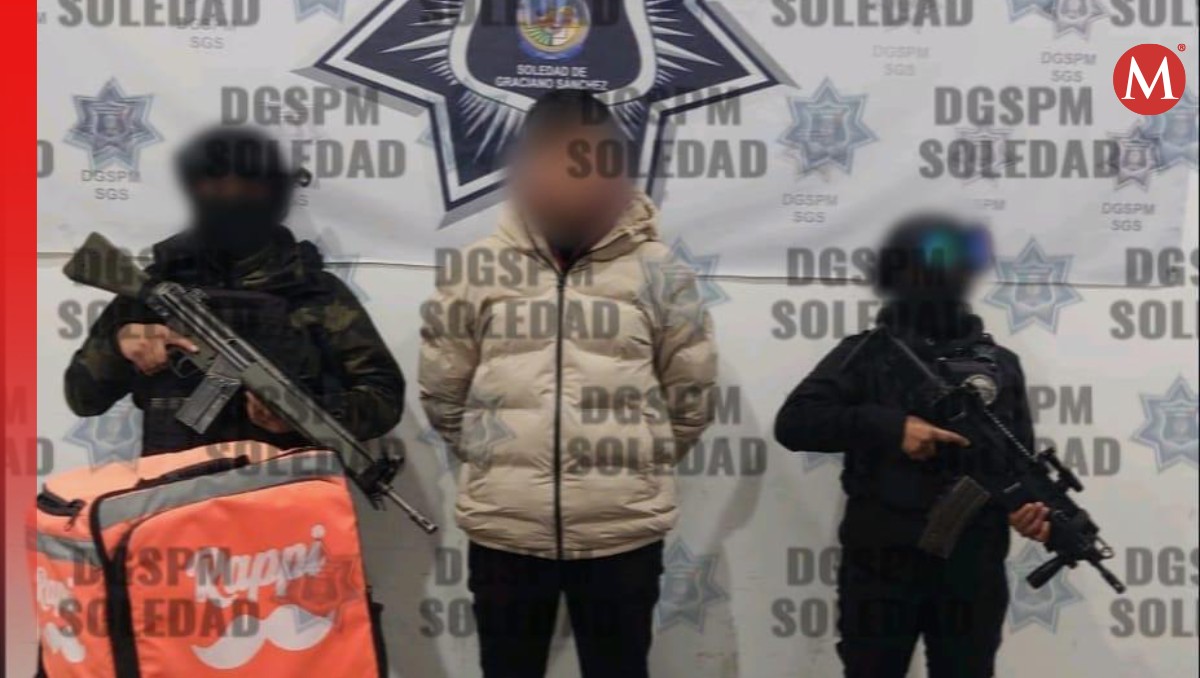 El hombre de 27 años repartía  comida en la colonia Valle de la Palma (Especial)