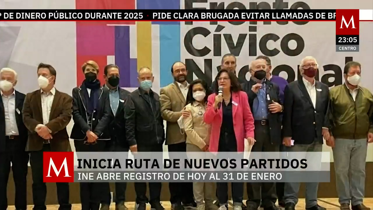 El INE lanza convocatoria para la creación de un nuevo partido político
