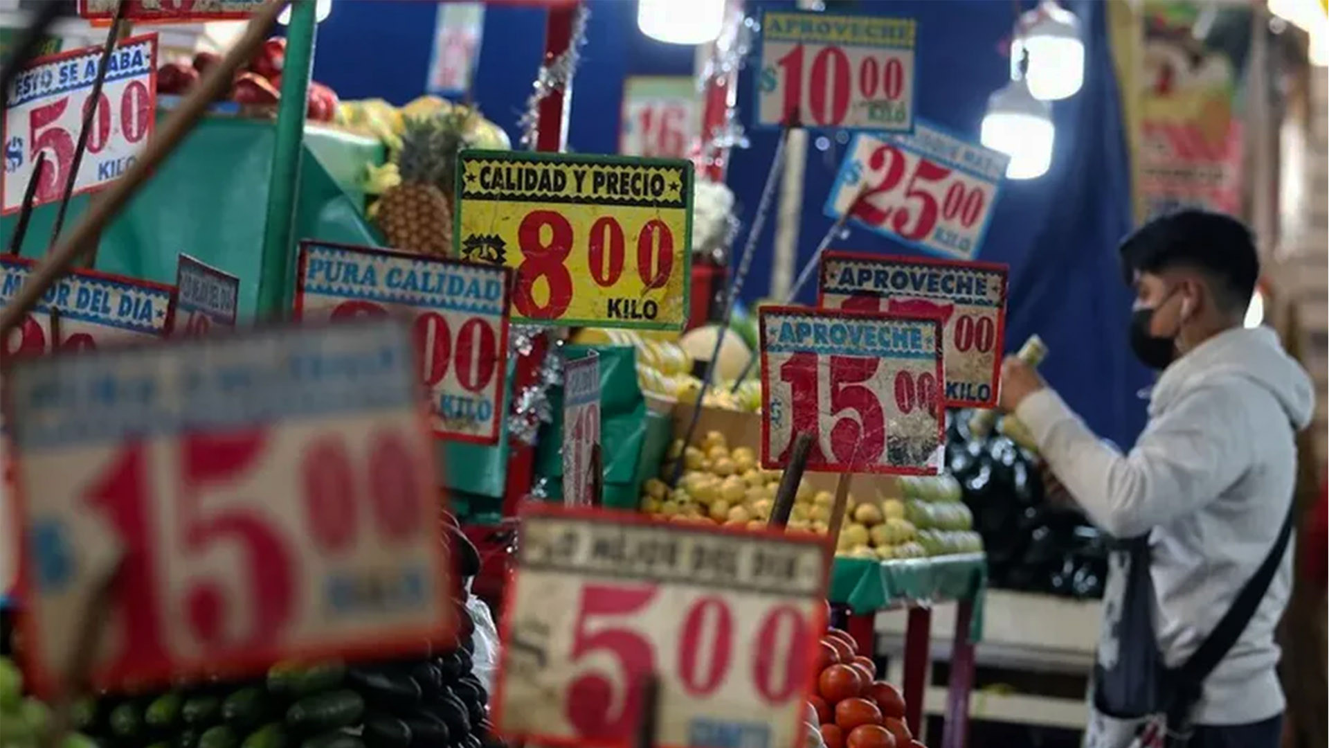 Inflación en México cierra diciembre en su nivel más bajo desde 2021