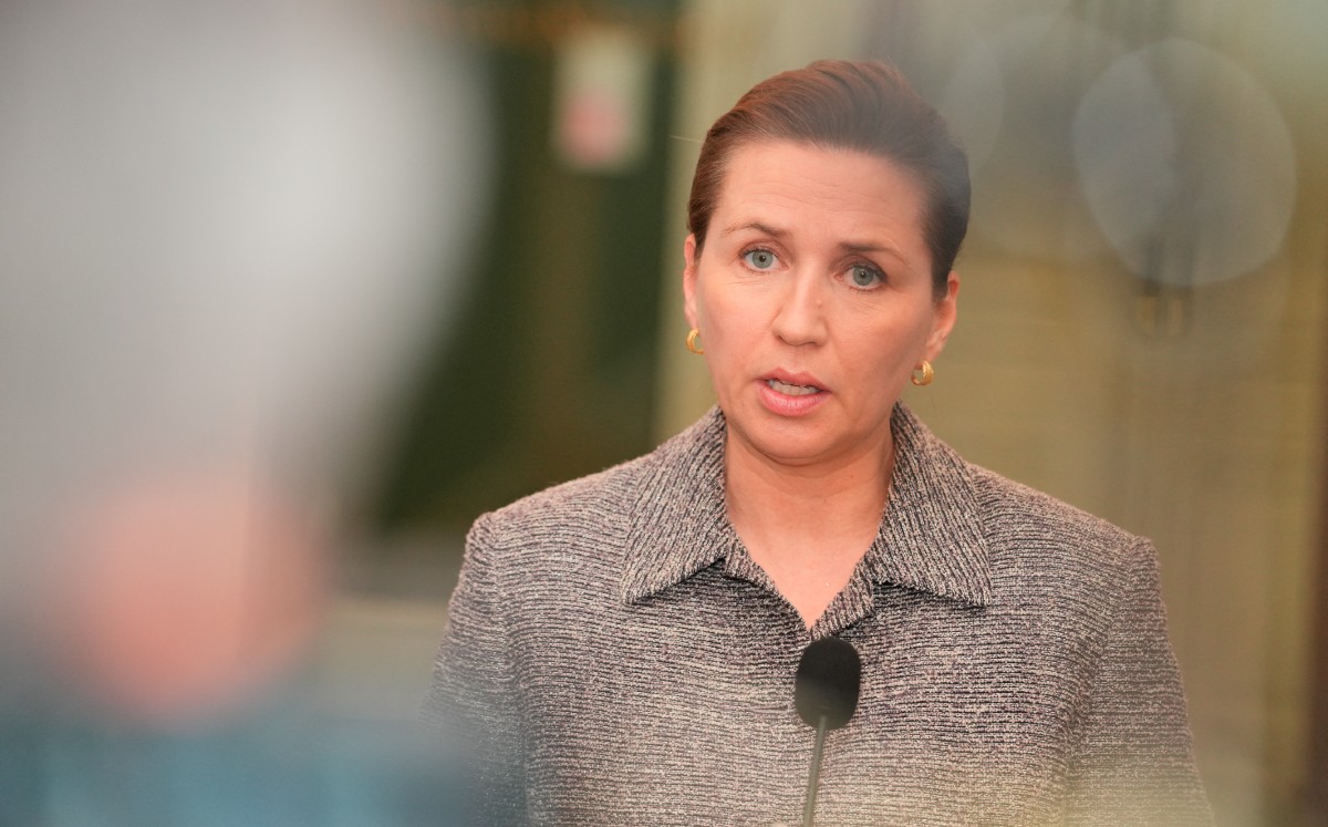 Mette Frederiksen. (Foto: AFP)
