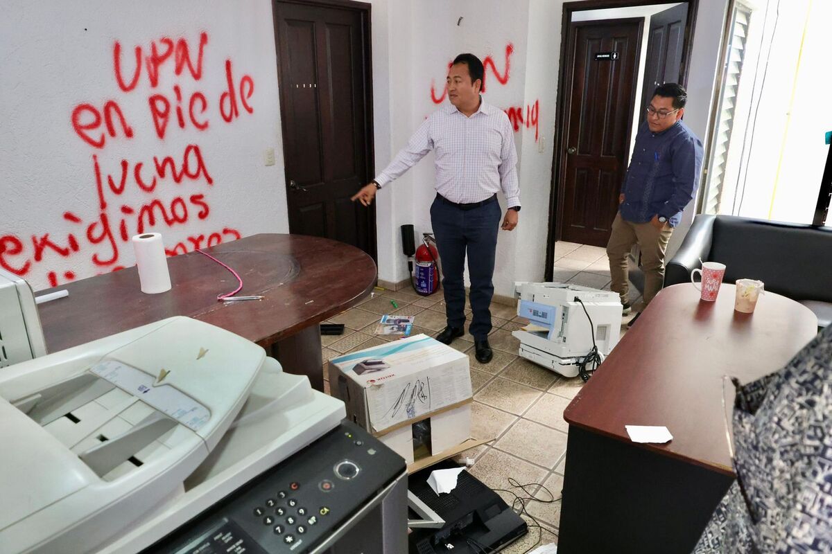 Oficinas del Instituto Estatal de Educación Pública de Oaxaca.