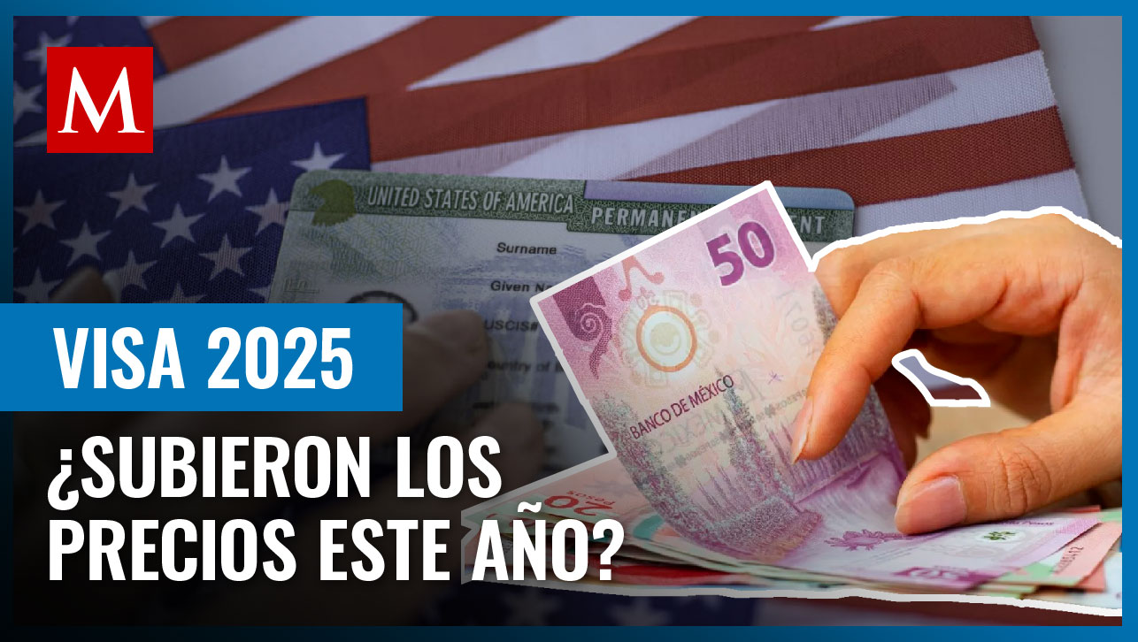 ¿Estás pensando tramitar tu visa este 2025? Esto cuesta dependiendo de la razón del viaje